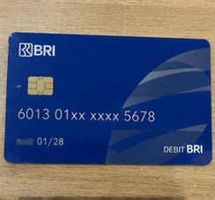 Kartu ATM BRI Biru